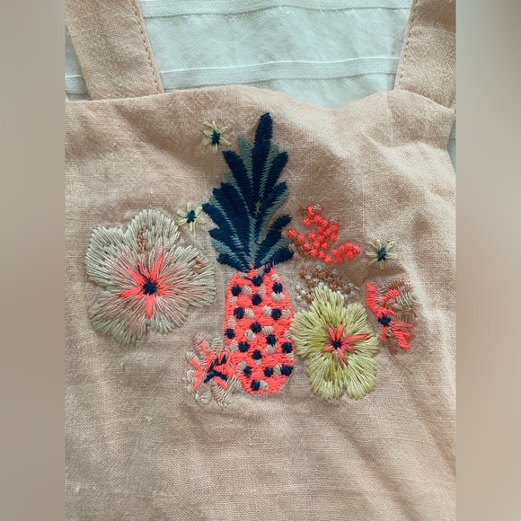 Louise Misha Embroidered Ruffle Romper - Picture 3 of 7